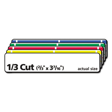 Avery® Removable File Folder Labels With Sure Feed Technology, 0.66 X 3.44, White, 30-sheet, 25 Sheets-pack freeshipping - TVN Wholesale